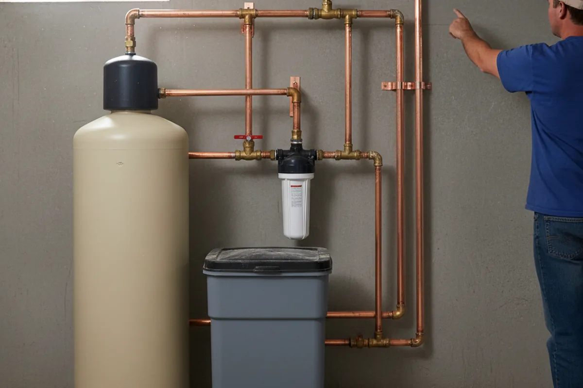 Whole-house water treatment system installed in West Islip